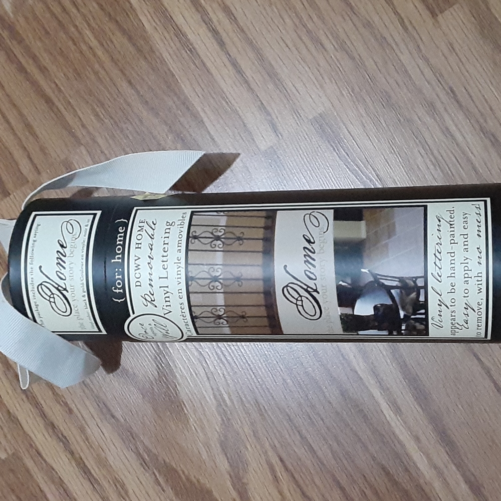Vinyl Lettering for Home